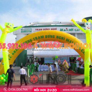 Cổng hơi khai trương