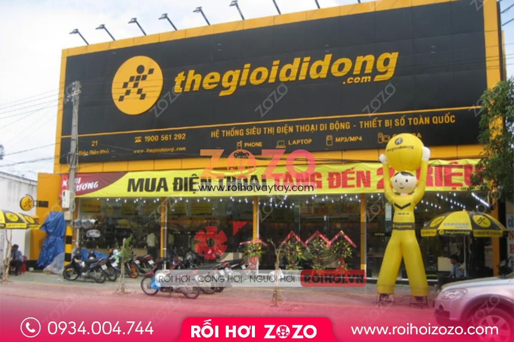 rối hơi quảng cáo giá rẻ