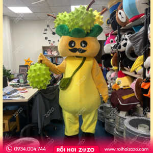 MASCOT LINH VẬT BÉ SẦU RIÊNG THƠM PHỨC