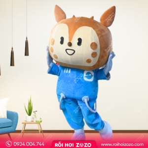MASCOT LINH VẬT BÉ HƯƠU TNEX DỄ THƯƠNG