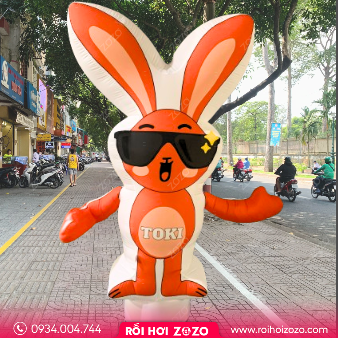 RỐI HƠI VẪY TAY THỎ TOKI