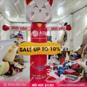 Rối hơi cửa hàng vật liệu nhôm kính