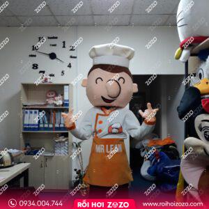 MASCOT ĐẦU BẾP MR LEAN