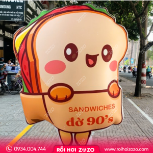 RỐI HƠI TRƯNG BÀY SANDWICHES ĐỜ 90'S