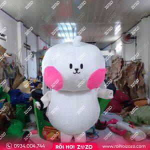 MASCOT GẤU TRẮNG