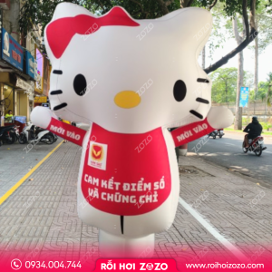 RỐI HƠI VẪY TAY MÈO HELLO KITTY