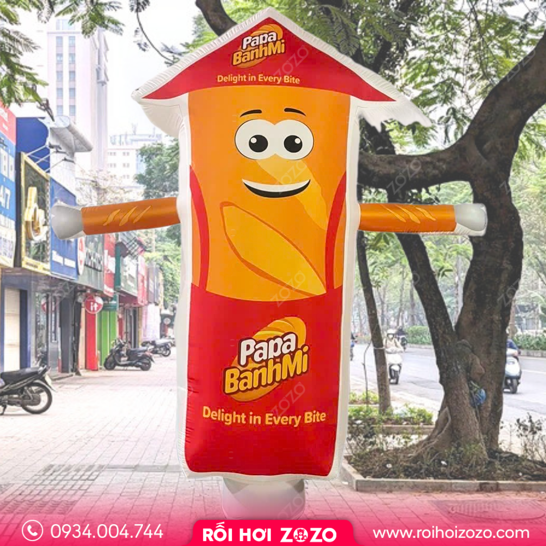RỐI HƠI VẪY TAY BÁNH MÌ PAPA