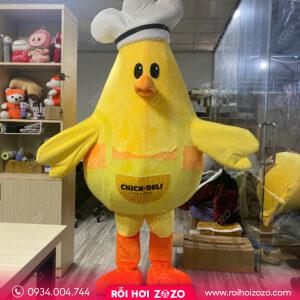 MASCOT GÀ VÀNG CHICK DELI