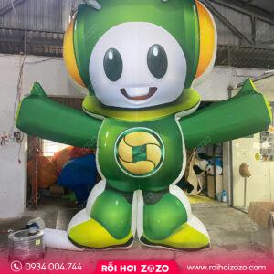 RỐI HƠI KHỔNG LỒ ROBOT NGÂN HÀNG OCB