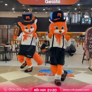 MASCOT CÁO KEM MILANA