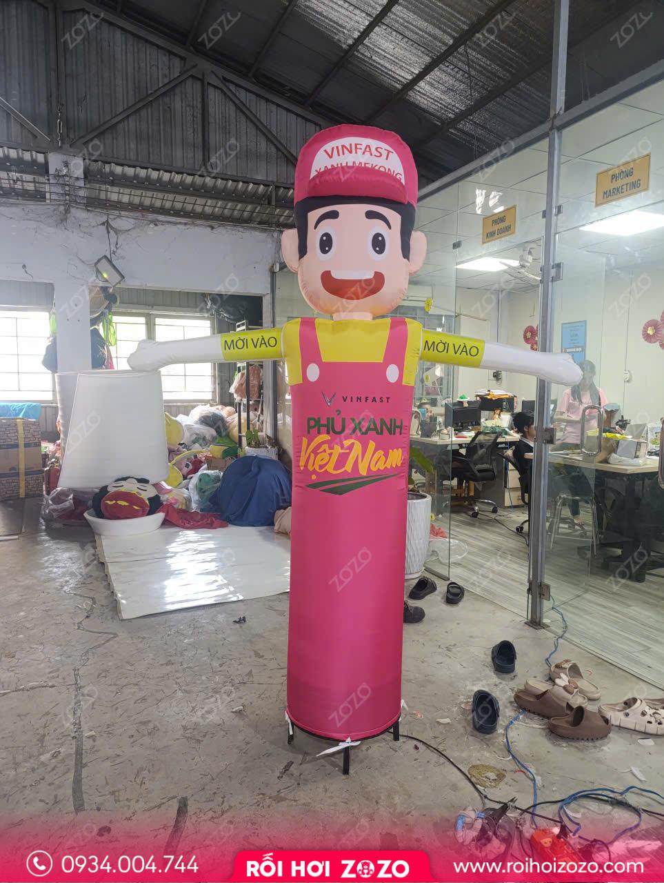 RỐI HƠI VINFAST XANH